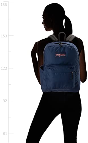 JanSport Superbreak Backpack Navy Durable Lightweight School Bag