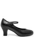 Women's Character Shoe - Black, 2-Inch Heel, Cushioned Comfort - Capezio Cassie Variation 6