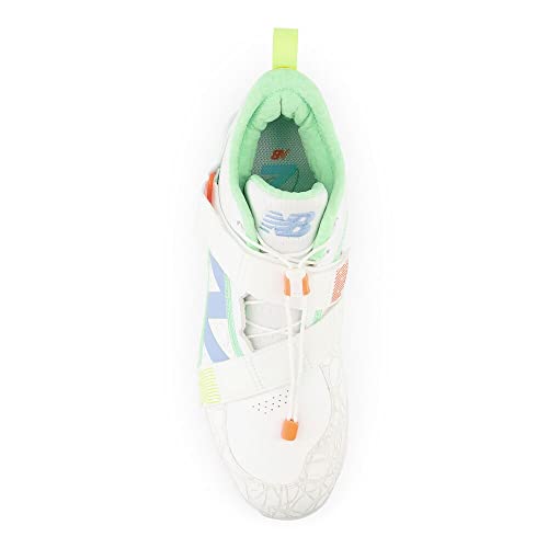 New Balance Men's FuelCell Lindor V2 Baseball Cleats - 11.5 Optic White/Neon Dragonfly/Electric Jade