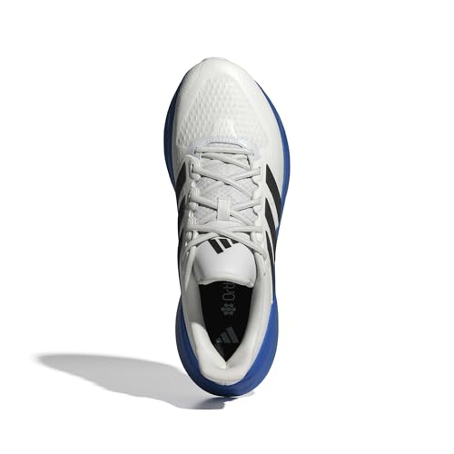 adidas Men's Ultrarun 5 Running Shoes - 10.5 Crystal White/Black/Blue