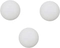 BWESOO 3Pcs White Table Tennis Sports Balls Ping Pong Ball Club Match Balls High Elasticity Table Tennis Outdoor Sport Accessories Durability Table Tennis Leisure Sports and Game Room (40mm)