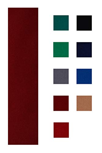 Pre-Cut 20 oz Pool Table Felt for 8 Foot Table - Burgundy, Green, Blue & More