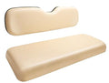 Universal Rear Seat Cushion for EZGO Club Car Yamaha Golf Cart Beige - Flip Seat Compatible