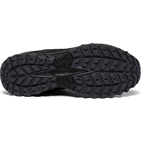 Saucony Men's Excursion TR14 Trail Running Shoes - Wide 10.5 Black Charcoal