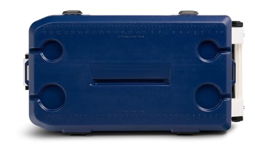 Igloo Maxcold Latitude Cooler 90Qt Carbonite Insulated Ice Chest - Elevated, Durable, Large Capacity