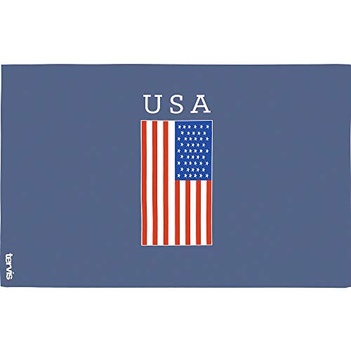 Insulated 16oz USA Flag Tumbler - Double Wall Travel Cup Keeps Drinks Hot & Cold