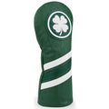 Golf Headcover for Driver 3 Wood Hybrid Rescue Fairway - Black & White, 'Birdie' Emblem - FAIRWAY