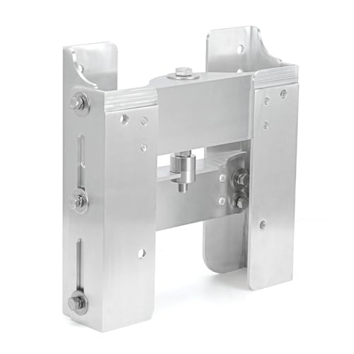 4-Inch Adjustable Outboard Jack Plate Setback for Boats Up to 225 HP - Manual Transom Mount