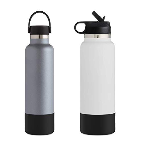Black Cheetah Hydro Flask Water Bottle Protective Boot 12-24 oz Fits 2.83-3.58in