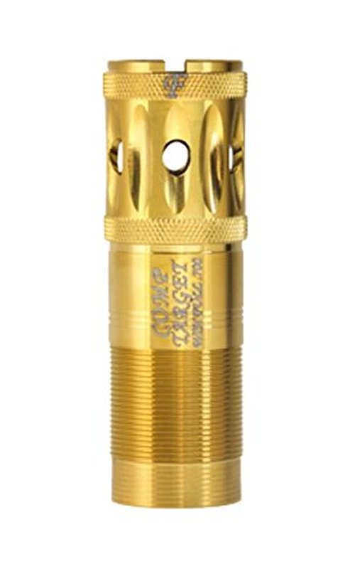Carlson's Choke Tubes 12 Gauge for Winchester - Browning Inv - Moss 500 [ Extra-Full | 0.690 Diameter ] Stainless Steel | Gold Competition Target Ported Sporting Clays Choke Tube | Made in USA