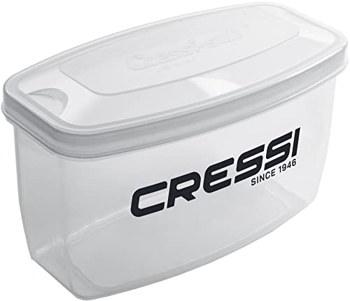 Cressi Big Eyes Evolution Crystal Diving Mask - Black/Blue, Wide Field of View