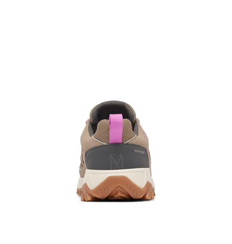 Columbia Women's Strata Trail Low Waterproof Hiking Shoes - Wet Sand/Berry Patch