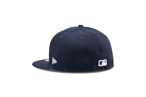 New Era Men's Baseball Cap 7 1/8 Blue - Classic Sports Hat for Men