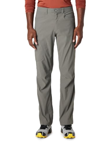 Eddie Bauer Men's Rainier Pants - 34W x 32L Dark Smoke Waterproof Hiking Pants
