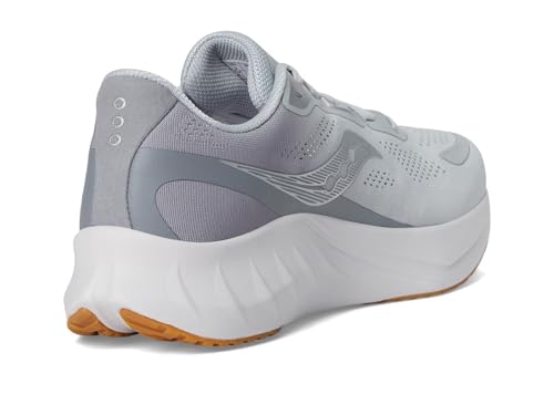 Saucony Tide 2 Running Shoes - Lightweight, Fast Fit, Silver 8.5