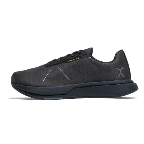 Flux Footwear Adapt Graphene RR Road Running Shoes Wide Toe Box Zero Drop - Women 9 Wide / Men 7.5 Wide - Shadow Black