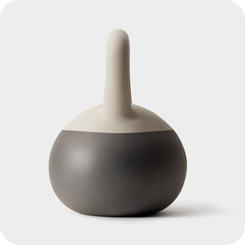 WeGym Soft 25LB Kettlebell with Cushioned Base for Safe Home Strength Training
