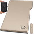 M KARMATER Tawny SUV Air Mattress with Air Pump - Insulated 2-Person Camping Bed, Memory Foam, 9.0 R-Value
