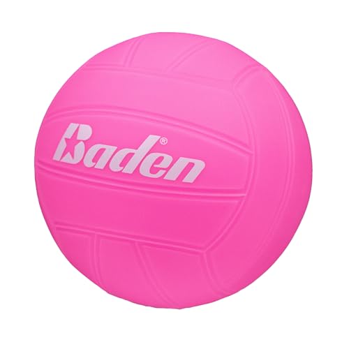 Pink 4-Inch Mini Volleyballs 12-Pack with Pump - Pool & Beach Friendly