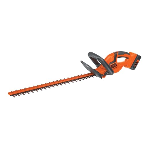 BLACK+DECKER 40V MAX 22-Inch Cordless Hedge Trimmer with Battery & Charger