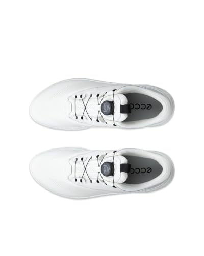 Men's Waterproof Golf Shoes ECCO Biom C5 Boa Gore-Tex White 12-12.5