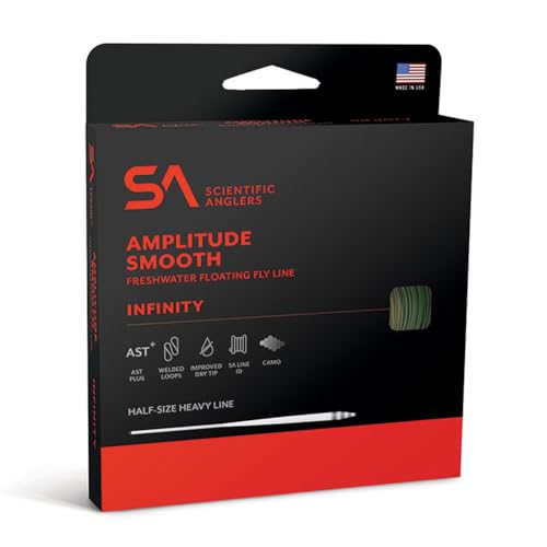 Scientific Anglers Amplitude Smooth Infinity Fly Line - Bamboo/Buckskin/Camo, 5 wt.