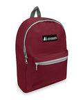 Everest 1045K Basic Backpack - 15 Inch Burgundy for Work & Travel