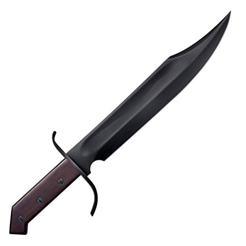 Cold Steel 1917 Frontier Bowie Fixed Blade Knife 12.25" Clip Point, Black Blade with Hardwood Handle