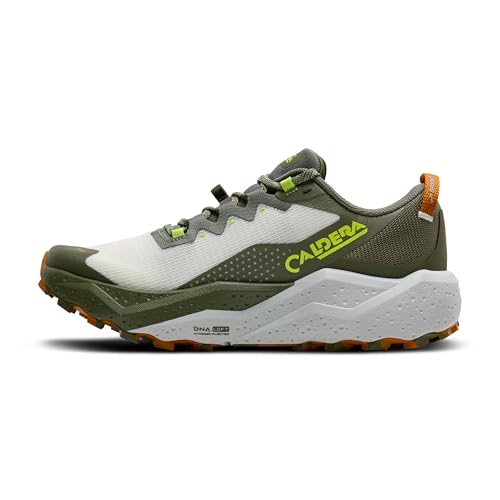 Brooks Men’s Caldera 8 Ultra Trail Running Shoe - Dusty Olive/Lime/Oyster 11