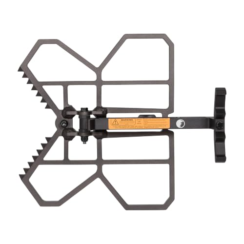 XOP Invader Tree Saddle Platform Midnight - Ultralight Hunting System, 12x11, 350lb Capacity