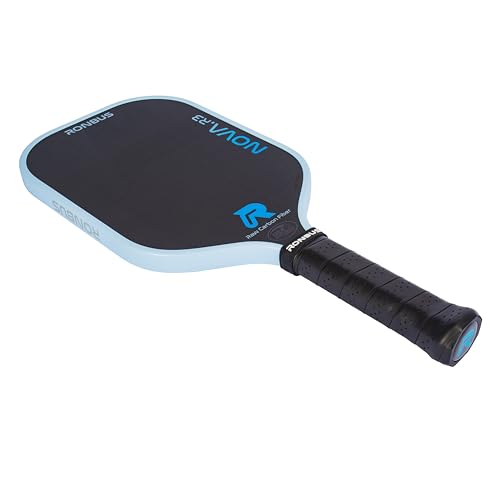 Ronbus R2 Nova Pickleball Paddle - T700 Carbon Fiber, 16mm Core, Extra-Long Handle