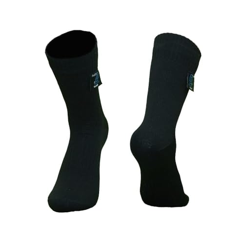 Get Dressed Waterproof Wudu Socks for Men and Women - Black 9-11