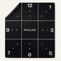 Pvolve Precision Yoga & Fitness Mat - Non-Slip Home Workout Equipment, 4’ x 4’ x 2.2mm for Cardio & Functional Training