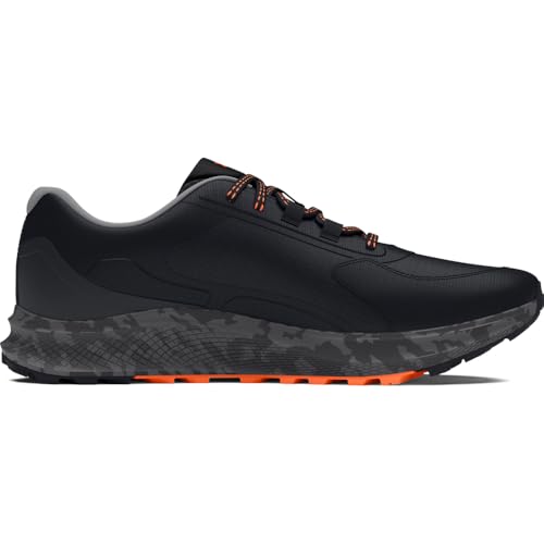 Under Armour Men's Charged Bandit Trail 3 Sneakers - Size 12, Black/Black/Orange Blast