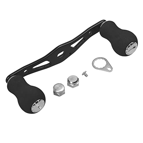 Fishing Reel Handle Replacement 4.3 inch Rocker with EVA Grip for Abu Daiwa