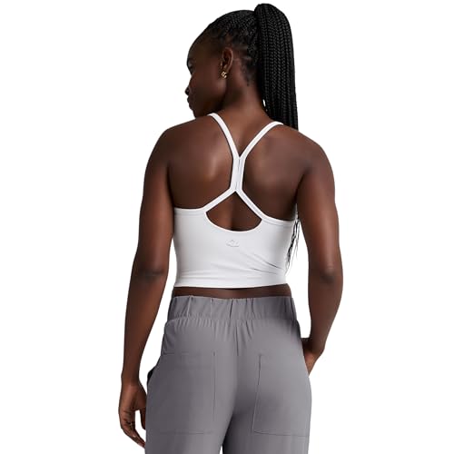 Beyond Yoga Women's Spacedye Slim Racerback Cropped Tank Top - Cloud White, Small