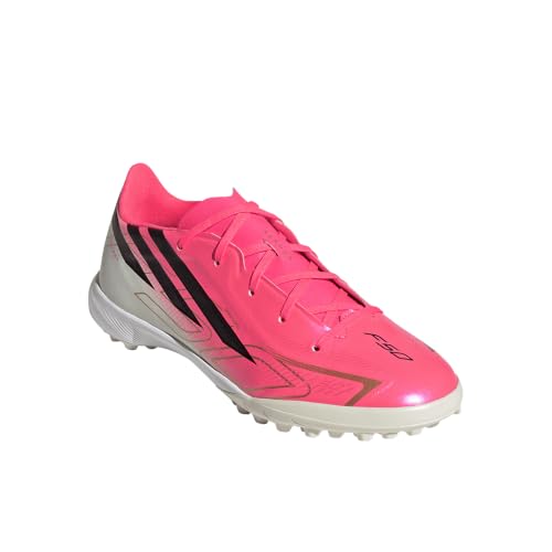 adidas Boys F50 Hyperfast League Turf Sneakers Pink 5.5 Big Kid