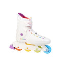 Adult Inline Skates with Rainbow Variations, 8 Women / 7 Men - Durable & Comfortable Sport