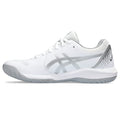 ASICS Women's Gel-Dedicate 8 Tennis Shoes - White/Pure Silver, Size 9