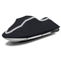 Jet Ski Cover Waterproof UV Resistant Trailerable 126-135 Inch 3 Seater - Black - Fade & Crack Resistant