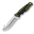 Buck Knives Pursuit Series Large Guthook Knife, Green, 4.5-inch Blade