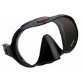 Hollis M-1 Mask Black - Frameless Snorkeling & Diving Mask with Ultra Clear Glass