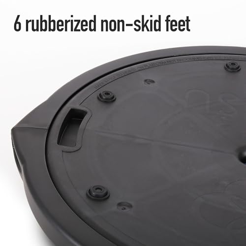 Black BOSU NexGen Balance Trainer - Half-Ball Stability Exercise Equipment, 65cm Diameter, 300lb Capacity