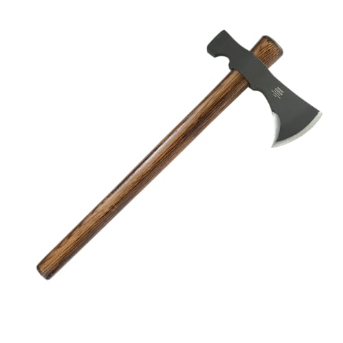 CRKT Woods Chogan T-Hawk Outdoor Survival Tomahawk Black Handle