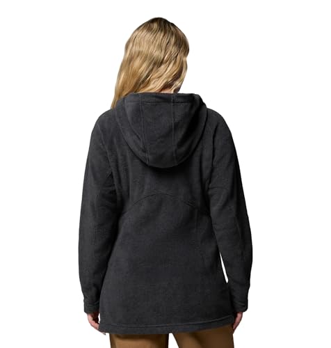 X-Large Columbia Women's Benton Springs II Long Hoodie Charcoal Heather