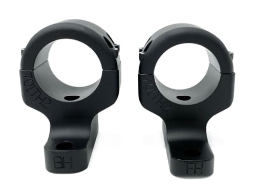 Game Reaper 2 Mount for Howa 1500 Mini & Remington 700 Rifles Black Medium Profile