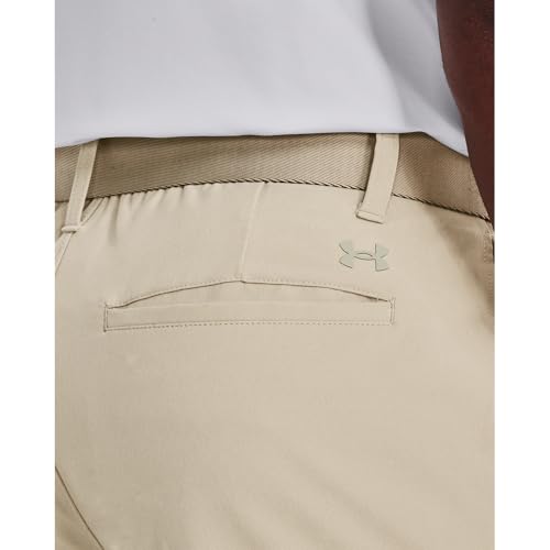 Under Armour Men's Golf Pants 32W x 32L Khaki Base Slim Fit
