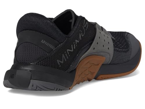 Men's Minimus Tr V2 Training Shoes - Black Grey, Size 10