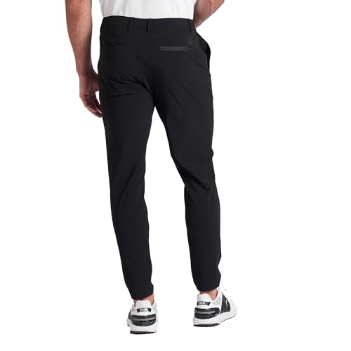 PUMA Mens 101 Evo Pants Casual Lightweight - 35W x 30L, Black