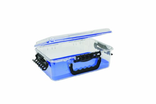 Large Waterproof Field Box with Wrist Strap - Blue, Model 3700 - Guide Series